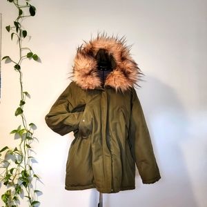 H&M Large Green Parka